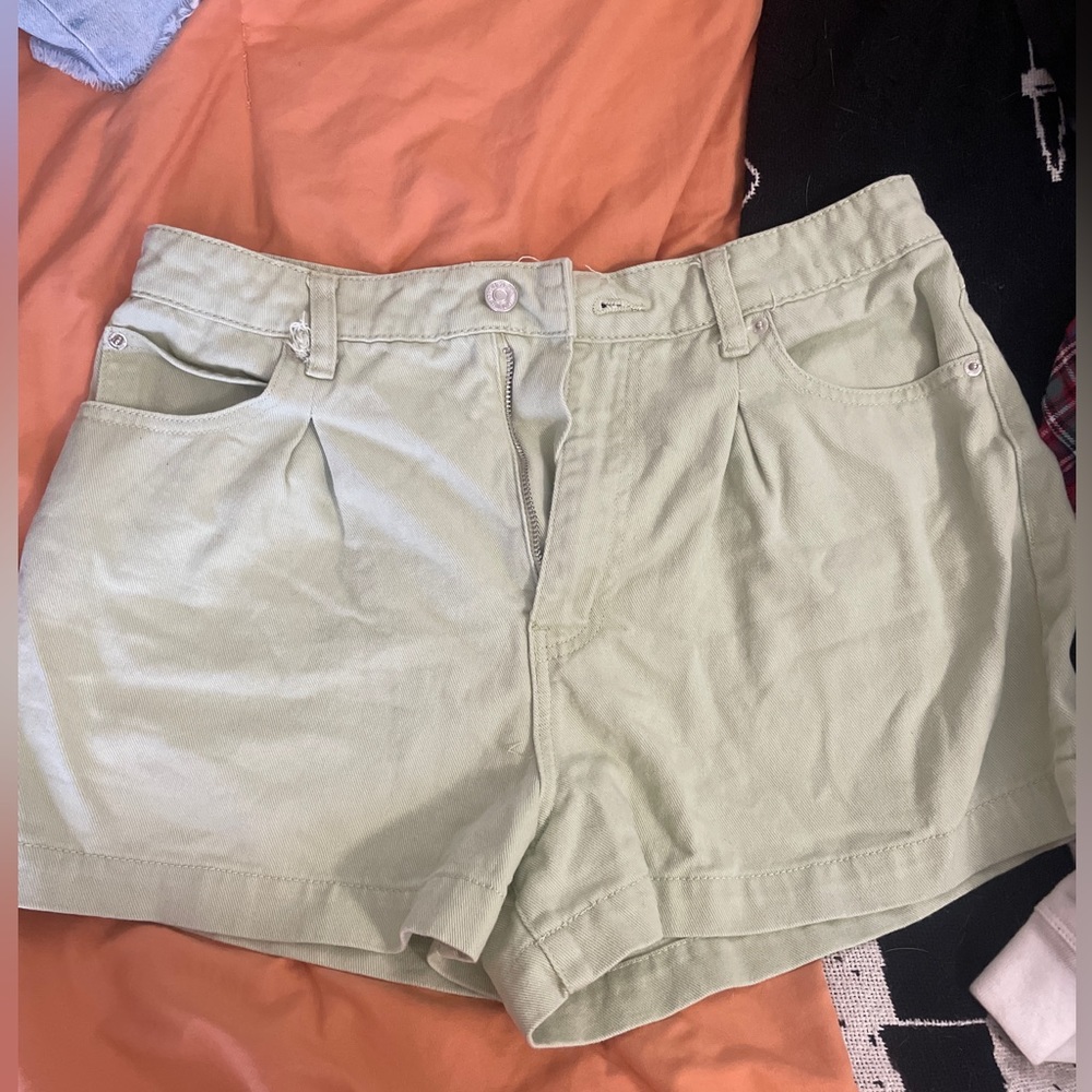 FOREVER 21 Mint Denim Short